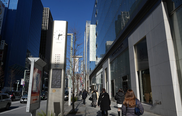 松屋銀座前からBIANCA CLINIC 銀座院への道順 2