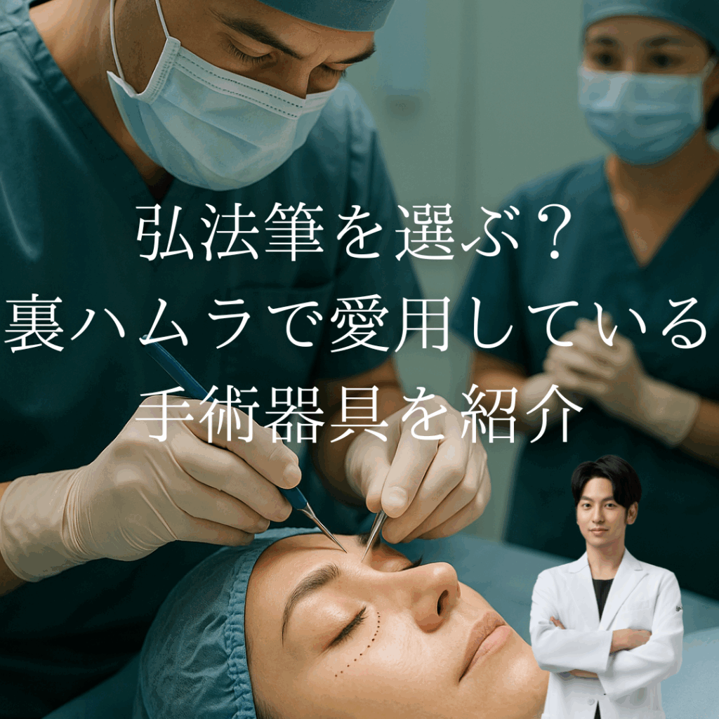 非公開: ”弘法筆を選ぶ？”目のクマ治療に脳外科の手術器具？