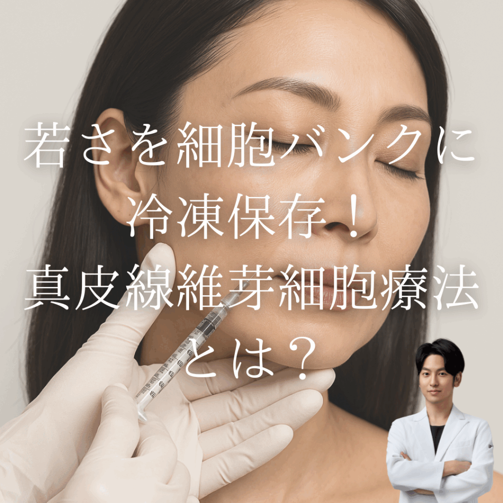 非公開: 若さを細胞バンクに冷凍保存、真皮線維芽細胞療法とは？