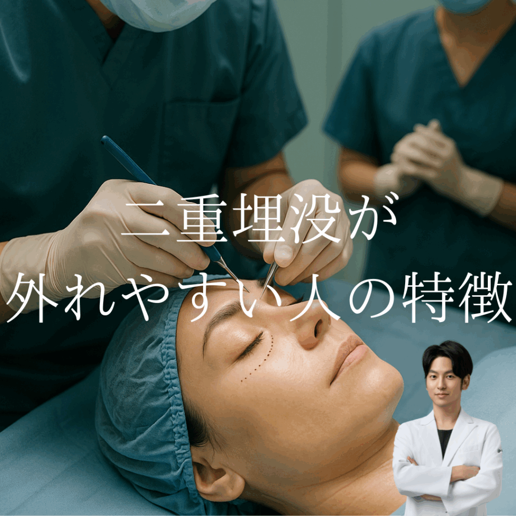 非公開: 二重埋没が外れやすい人の特徴