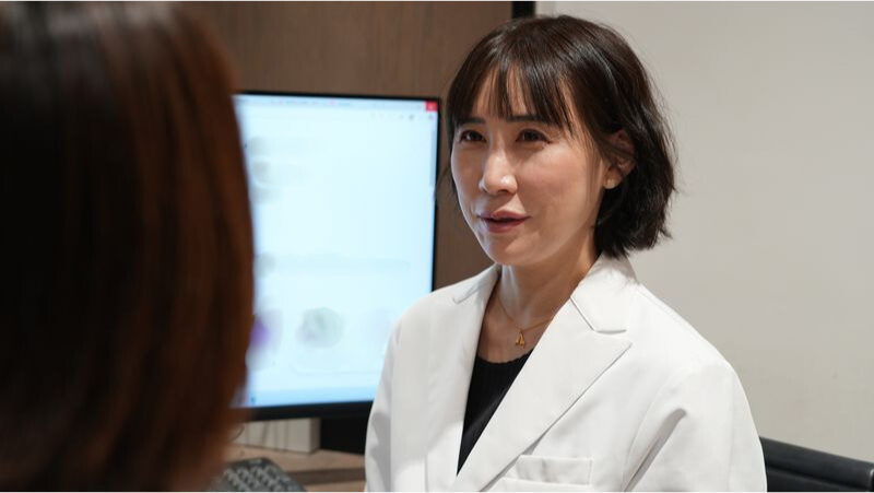 医師の診察・カウンセリング<br />
