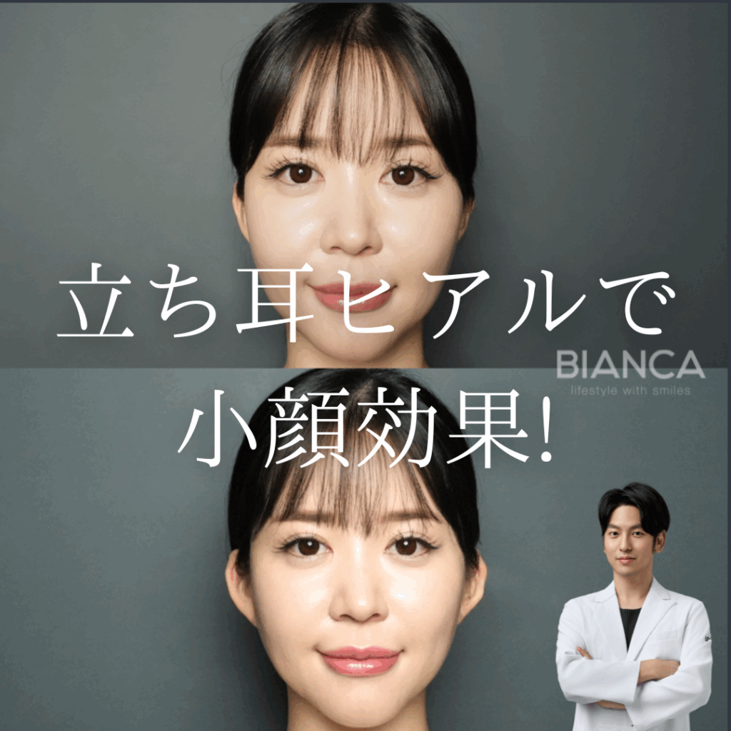 非公開: 立ち耳ヒアルで小顔効果